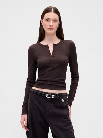 GAP Koszulka w kolorze brązowym