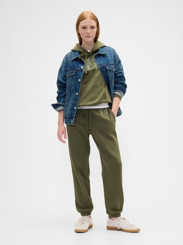 GAP Spodnie dresowe w kolorze khaki