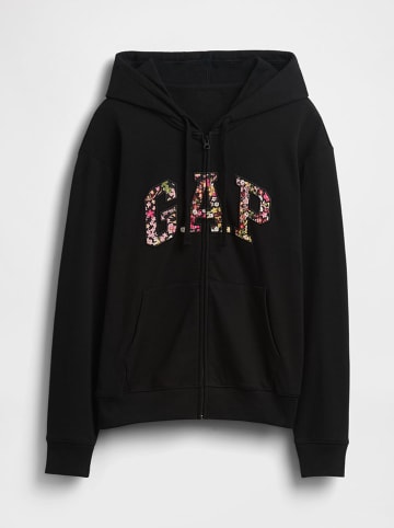 GAP Sweatjacke in Schwarz