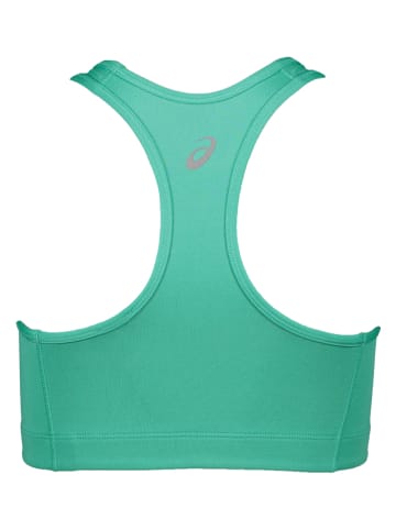 asics Biustonosz sportowy w kolorze turkusowym