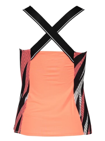 Mizuno Top funkcyjny w kolorze pomarańczowym