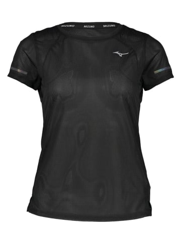 Mizuno Koszulka funkcyjna "DryAeroFlow" w kolorze czarnym