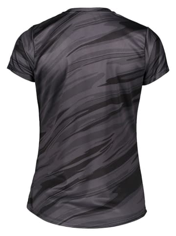 Mizuno Trainingsshirt "Impulse Core" zwart/grijs