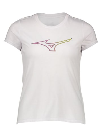 Mizuno Trainingsshirt in Weiß
