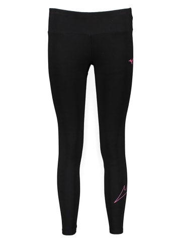 Mizuno Legginsy w kolorze czarnym