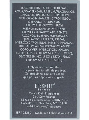 Calvin Klein Eternity - eau de toilette, 30 ml