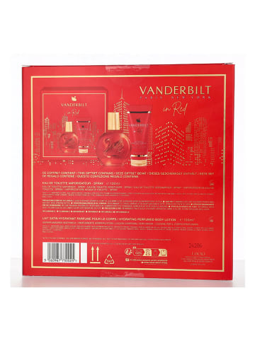 Gloria Vanderbilt 2tlg. Set: "Vanderbilt In Red" - EdP und Bodylotion