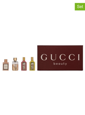 Gucci 4-delige geschenkset - 3x eau de parfum en eau de toilette, elk 5 ml