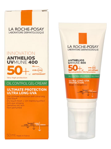 La Roche-Posay Zonnebrandgelcrème "Anthelios UVMune 400 Oil Control" - SPF 50+, 50 ml