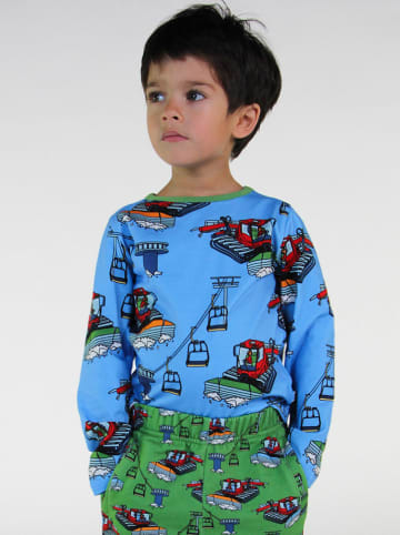 Småfolk Longsleeve blauw/meerkleurig