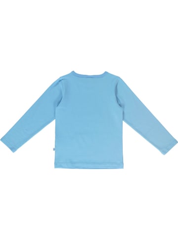Småfolk Longsleeve blauw/geel
