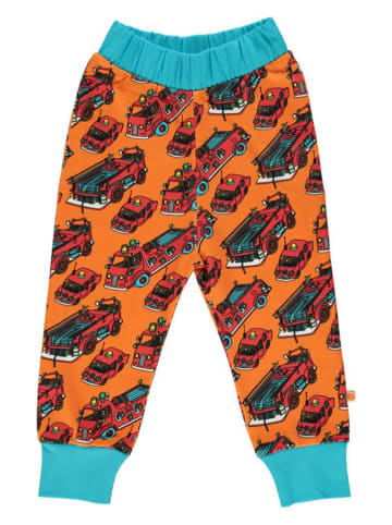 Småfolk Sweathose "Firetruck" in Orange