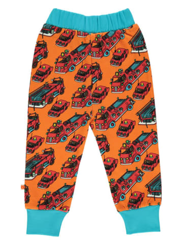 Småfolk Sweathose "Firetruck" in Orange