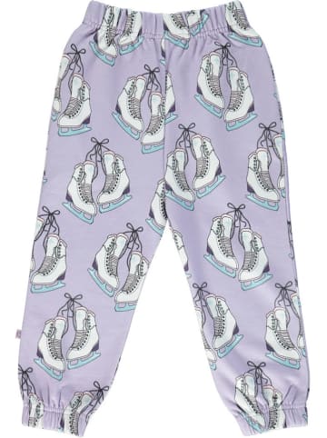 Småfolk Spodnie dresowe w kolorze fioletowym