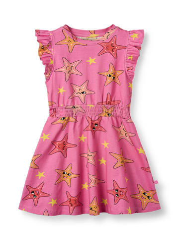 Småfolk Kleid "Seesterne" in Pink