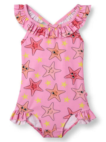 Småfolk Badeanzug "Seesterne" in Pink