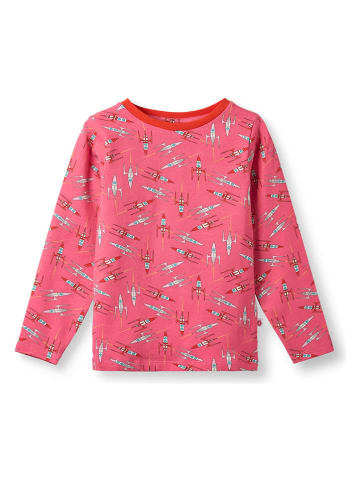 Småfolk Longsleeve "Raket" roze