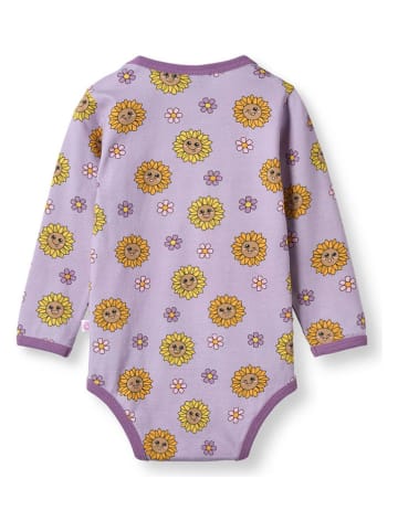 Småfolk Body "Sonnenblumen" in Lila