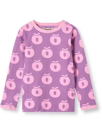Småfolk Longsleeve "Elstar" in Lila
