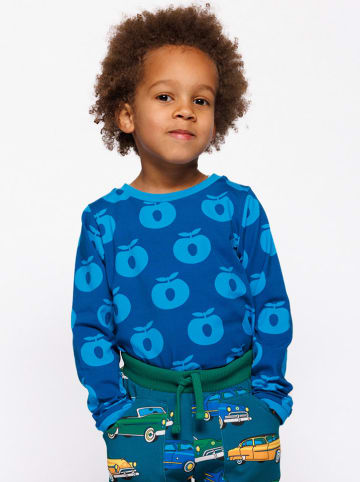 Småfolk Longsleeve "Elstar" in Blau