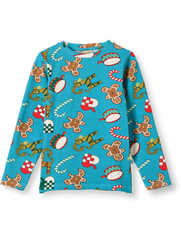 Småfolk Longsleeve "Gala" blauw