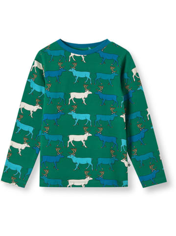 Småfolk Koszulka "Gala" w kolorze zielonym