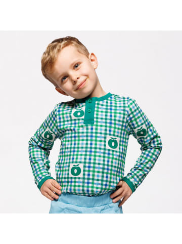 Småfolk Longsleeve "Wagener" in Grün