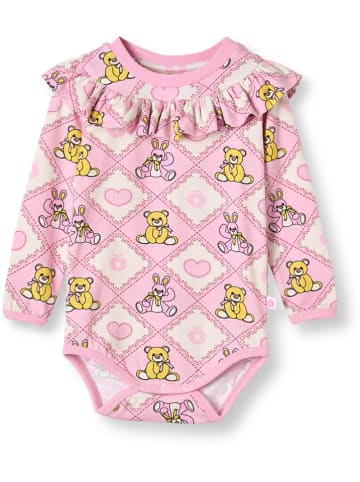 Småfolk Body w kolorze jasnoróżowym