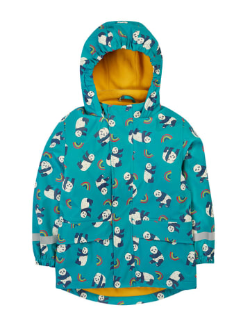 Frugi Regenjas "Puddle" lichtblauw