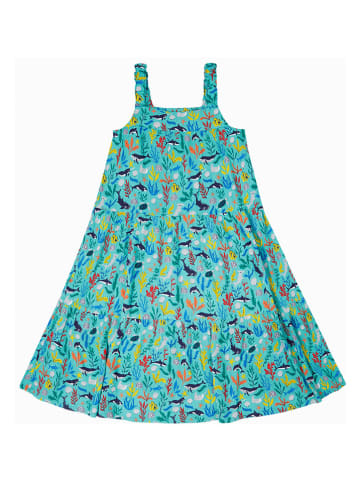 Frugi Kleid in Türkis/ Bunt