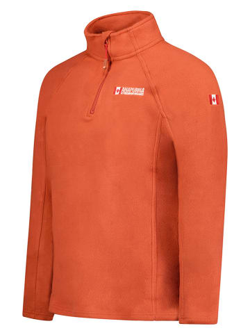 ANAPURNA Fleecepullover "Tonneau" in Orange