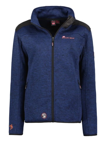 ANAPURNA Fleece vest "Typo" donkerblauw
