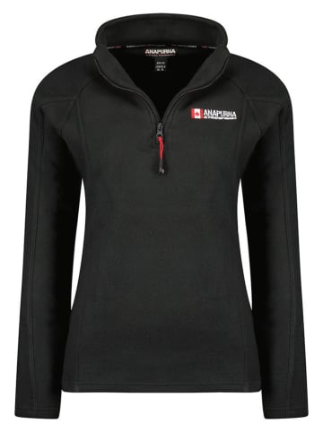 ANAPURNA Fleecepullover "Tonneau" in Schwarz
