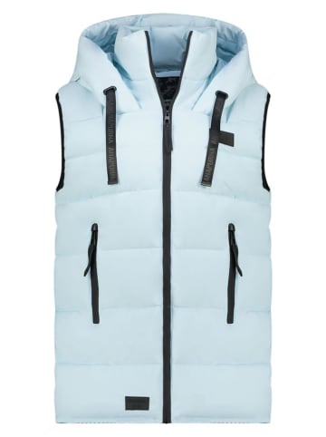 ANAPURNA Doorgestikte bodywarmer "Dolbana" lichtblauw