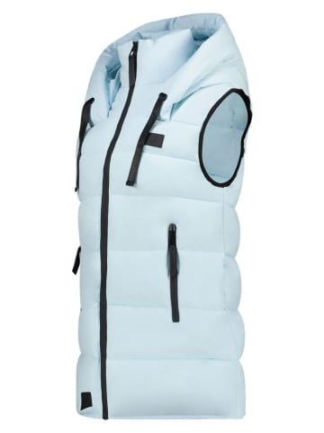 ANAPURNA Doorgestikte bodywarmer "Dolbana" lichtblauw