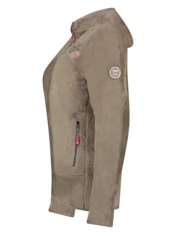ANAPURNA Fleece vest "Uternel" taupe