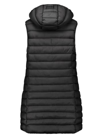 ANAPURNA Doorgestikte bodywarmer "Vakitalana Long'' zwart