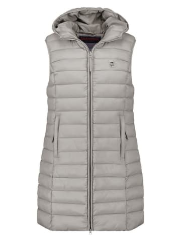 ANAPURNA Kamizelka pikowana "Vakitalana Long" w kolorze szarym