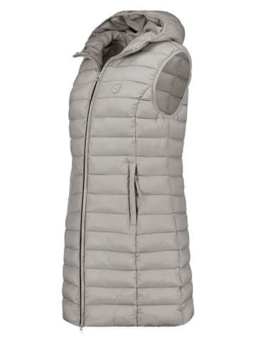 ANAPURNA Doorgestikte bodywarmer "Vakitalana Long'' grijs