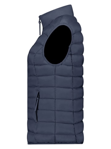 ANAPURNA Doorgestikte bodywarmer "Vakitalana'' donkerblauw