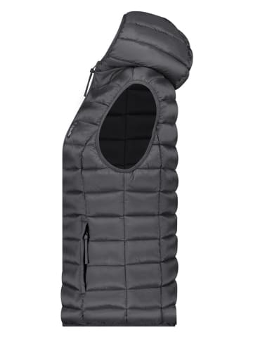 ANAPURNA Doorgestikte bodywarmer "Vakitalana'' grijs