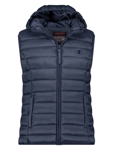 ANAPURNA Doorgestikte bodywarmer "Vakitalana'' donkerblauw