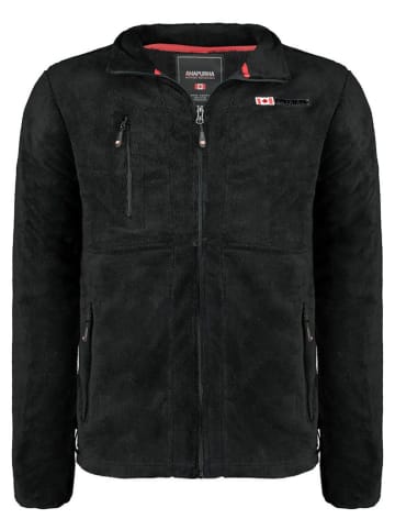 ANAPURNA Fleece vest "Utah" zwart