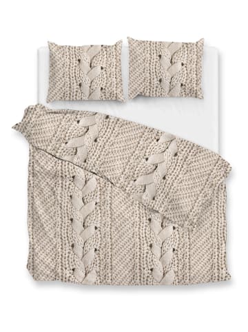 Zo!Home Flanell-Bettwäsche-Set ''Mira'' in Beige