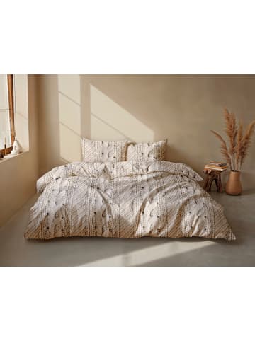 Zo!Home Flanell-Bettwäsche-Set ''Mira'' in Beige