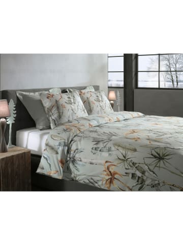 Heckett Lane Komplet pościeli flanelowej "Areca" w kolorze miętowym