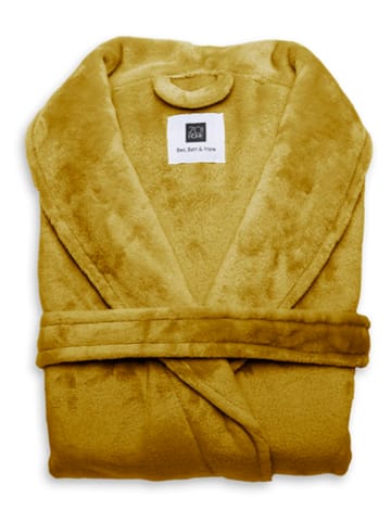 Zo!Home Szlafrok "Cara" w kolorze żółtym