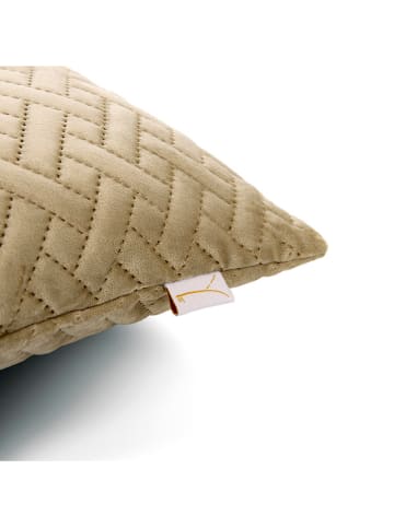 Yellow Dekokissen "Audrey" in Sand