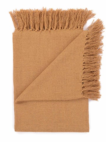 Yellow Plaid "Navia" in Sand