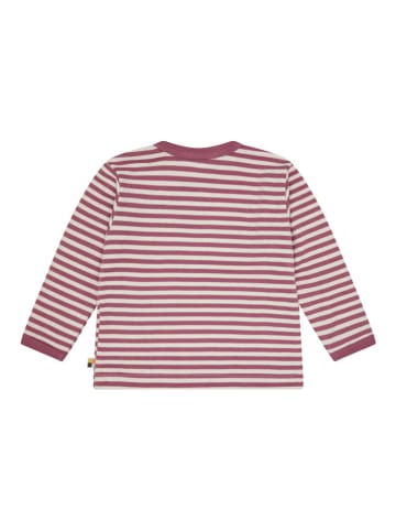 loud + proud Koszulka w kolorze różowo-białym